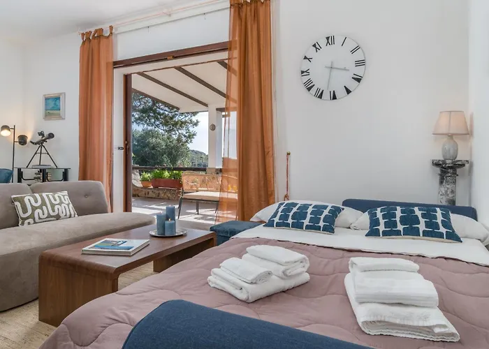 Villa Chiara 2 Bedr, View, Parking, Garden, Grill La Maddalena