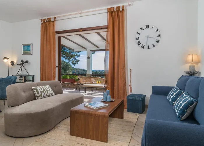 Chiara 2 Bedr, View, Parking, Garden, Grill Villa *